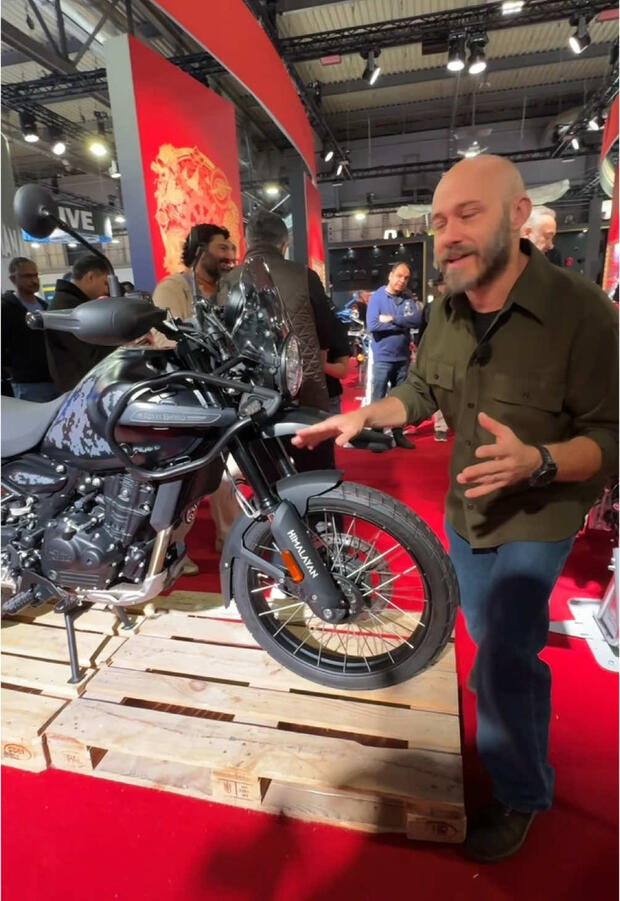 Royal Enfield Himalayan 450 Rally . . .