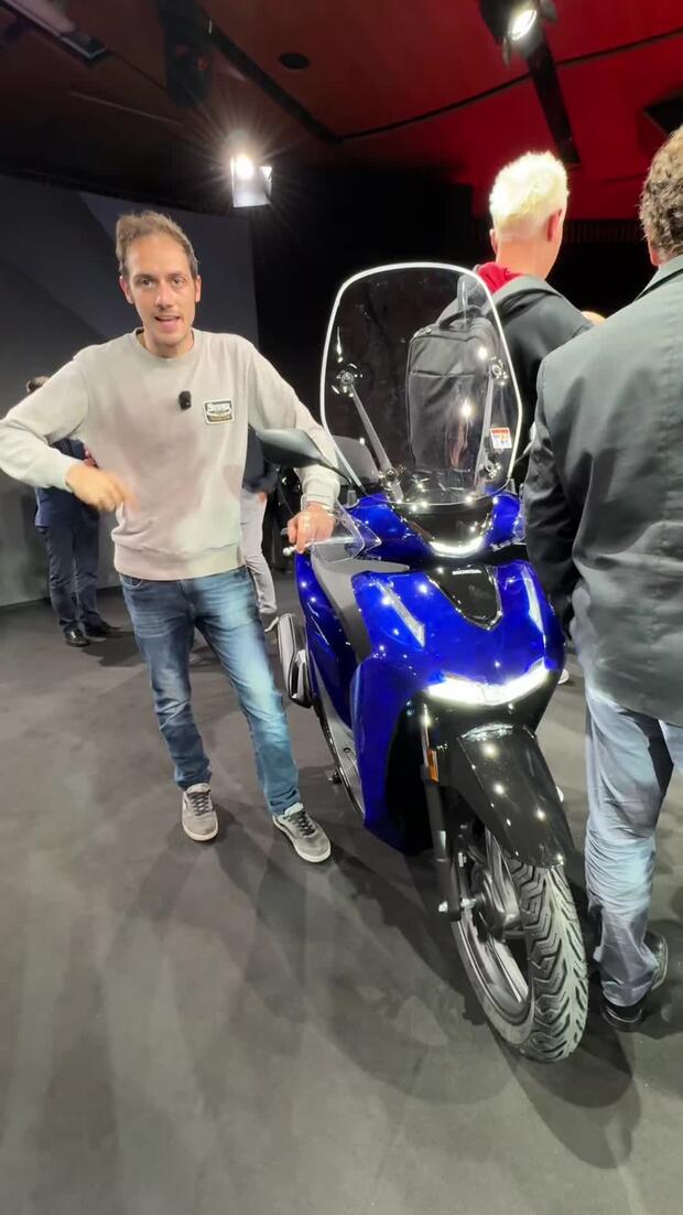 Nuovi Honda SH125i e SH150i . . .