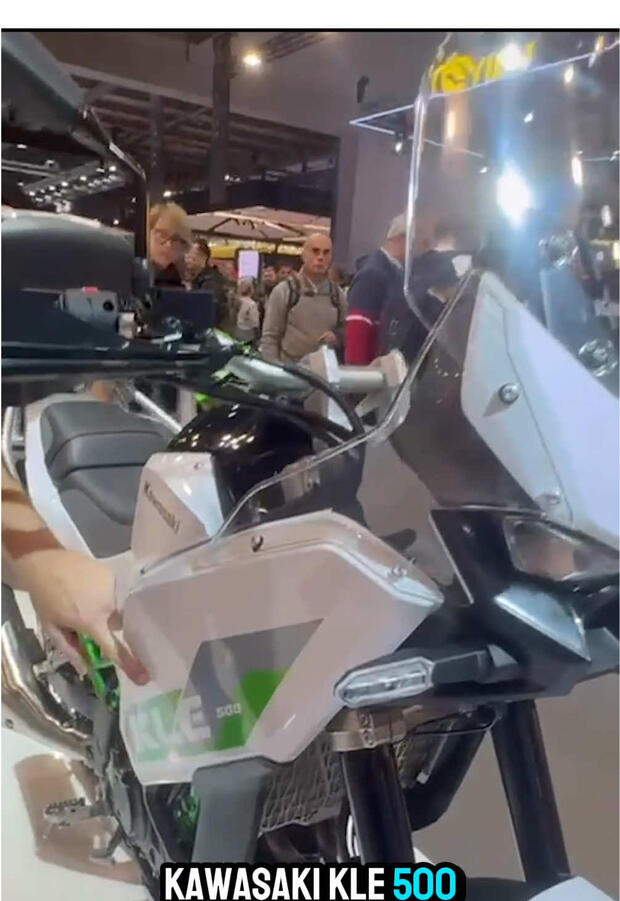 Kawasaki KLE 500! . . .