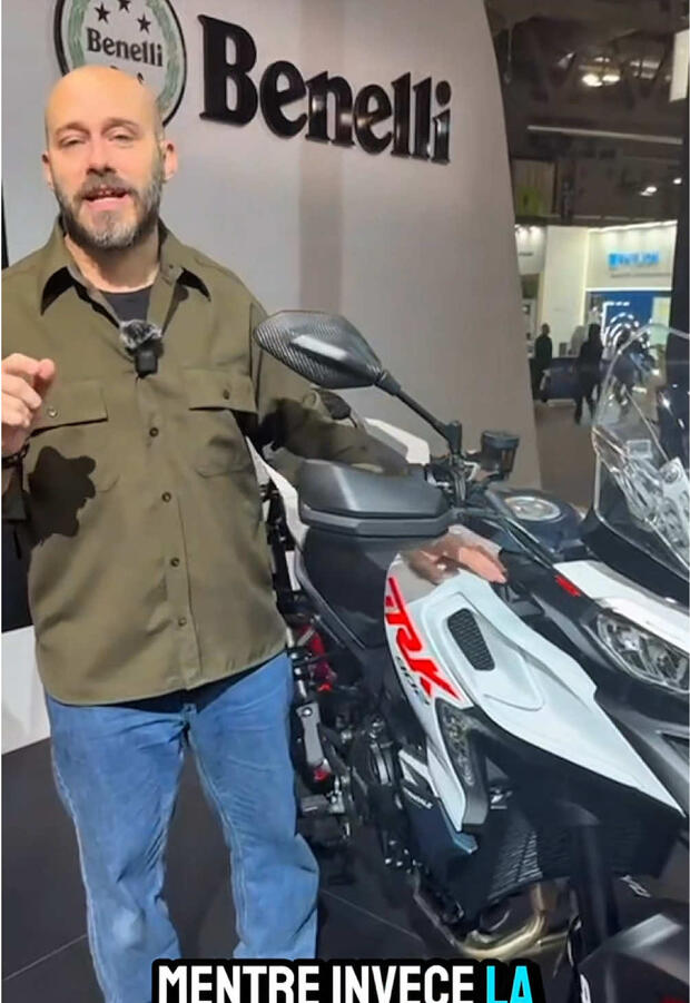 Benelli TRK 902 Stradale . . .