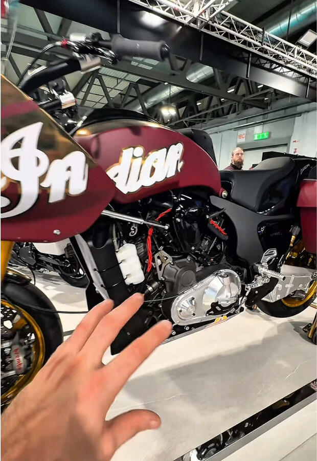 Indian porta a Eicma due racer straordinarie! . . .