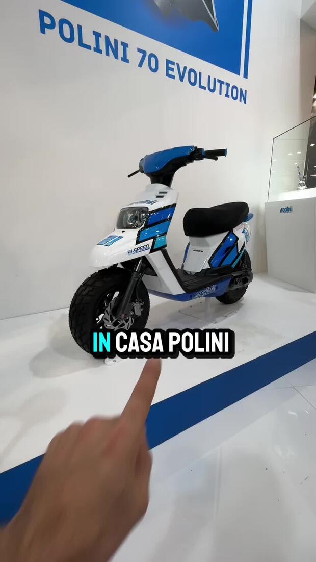 Polini: il kit 70 per il Booster . . .