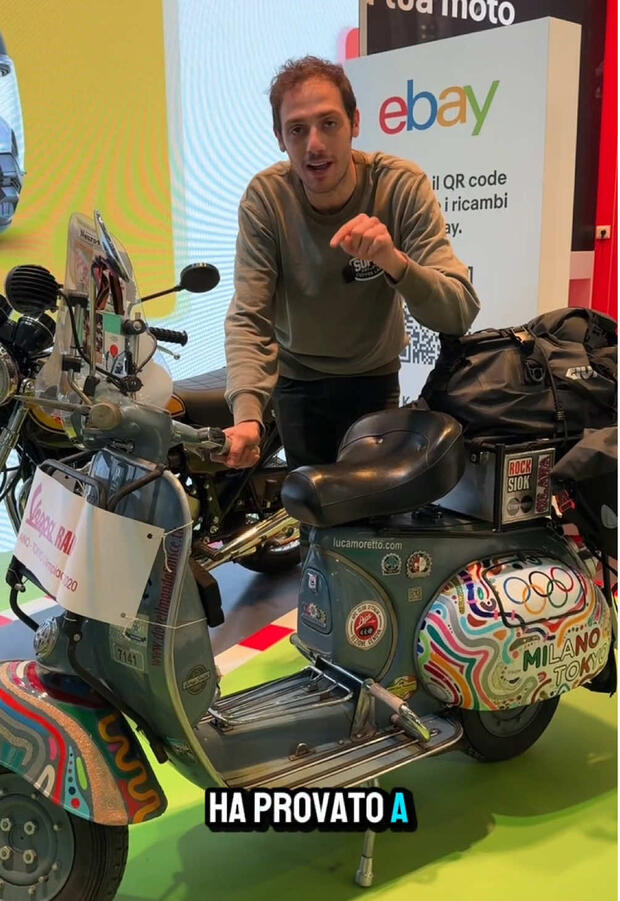 Da Milano a Tokyo in Vespa? Ecco un mezzo incredibile per un’avventura straordinaria! . . .