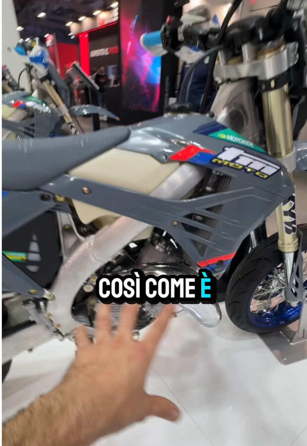 TM 125 FI SMR ES: un nome difficile per una vera “bomba” per i sedicenni . . .