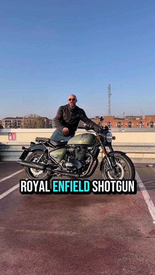 Royal Enfield Shotgun 650! . . .