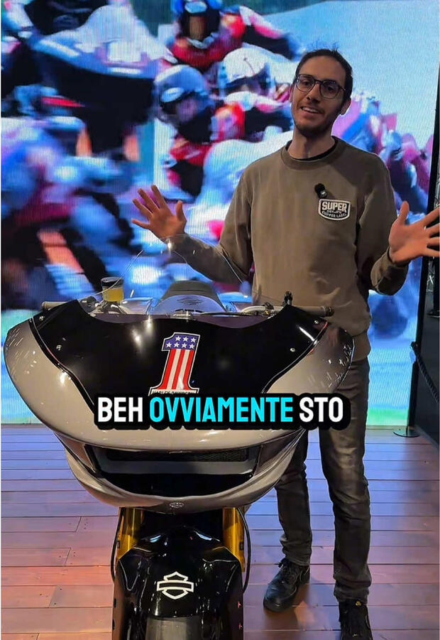 L’Harley-Davidson pronta per la Bagger World Cup è a Verona per il Motor Bike Expo! . . .