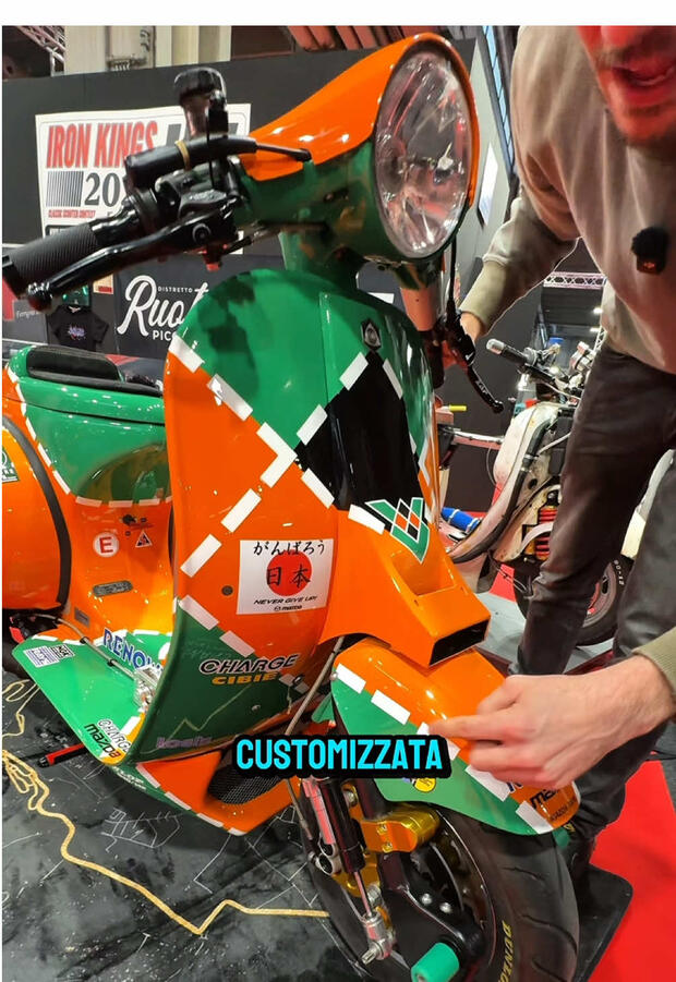 Una Vespa incredibile e una Suzuki col motore Wankel! . . .