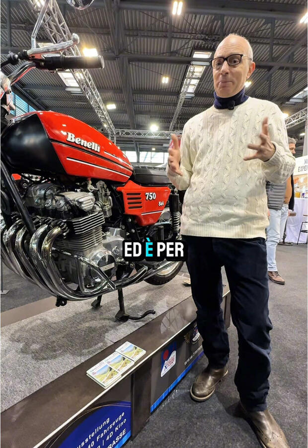 6 cilindri da paura! Ecco la storia della Benelli 750 “Sei” . . .