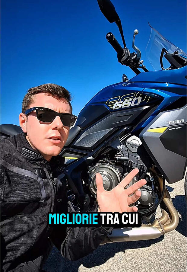 Nuova Triumph Tiger Sport 660! . . .