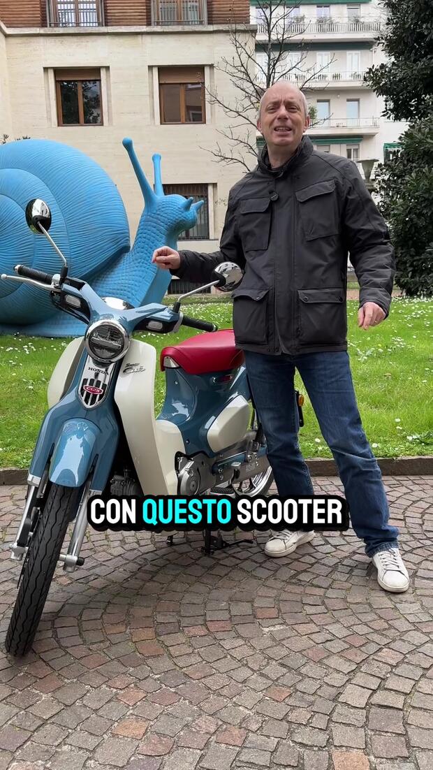 66 km con un litro? L’Honda Super Cub 125 li fa! Ed ecco i suoi segreti . . .
