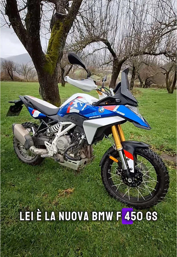BMW F 450 GS: eccola qui! . . .