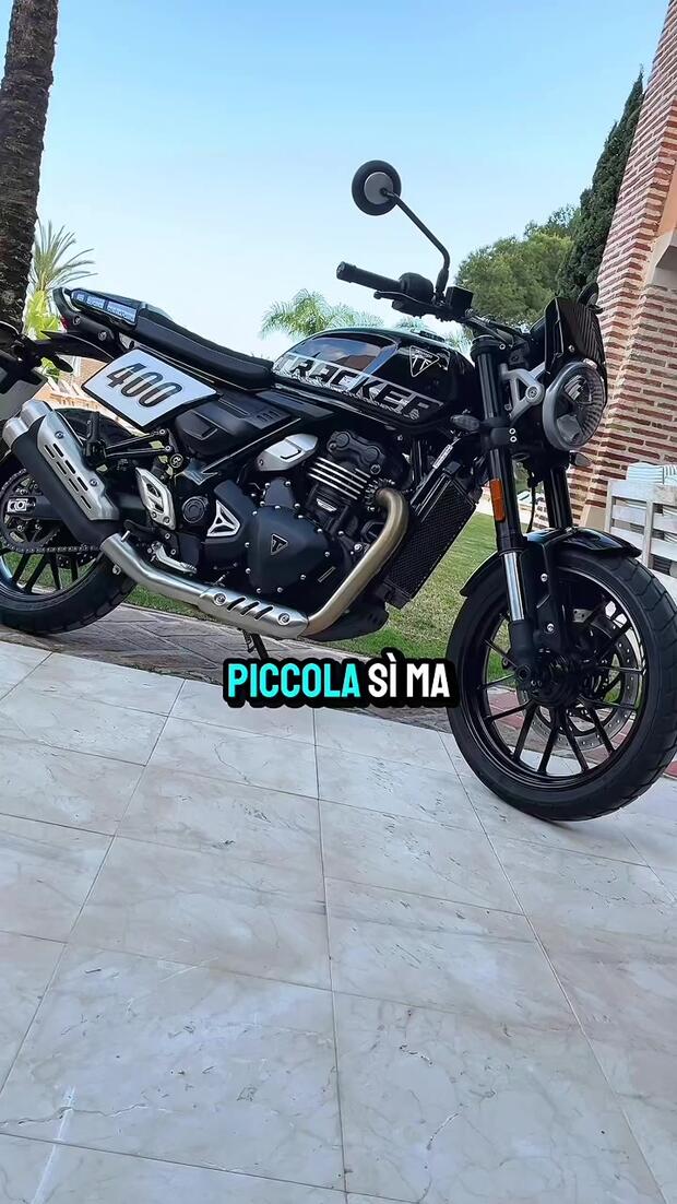 Triumph Tracker 400! . . .