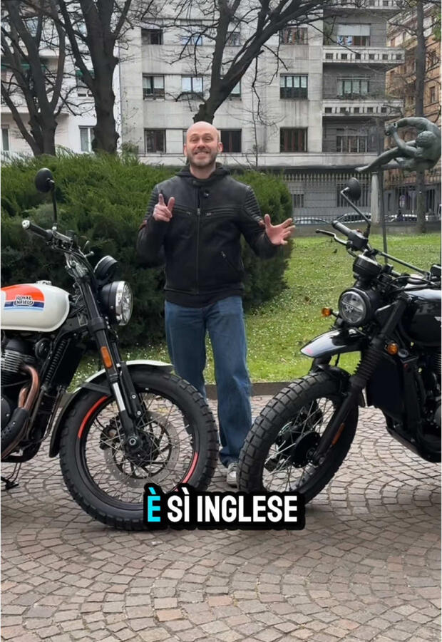 BSA Scrambler 650 e Royal Enfield Bear 650 . . .