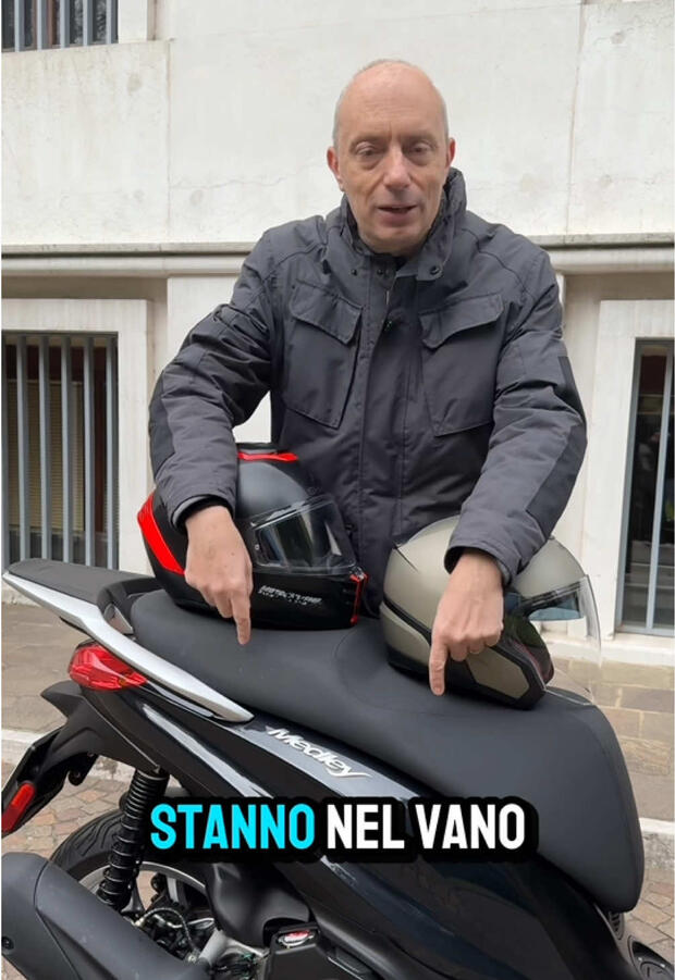Piaggio Medley: che capacità di carico! . . .