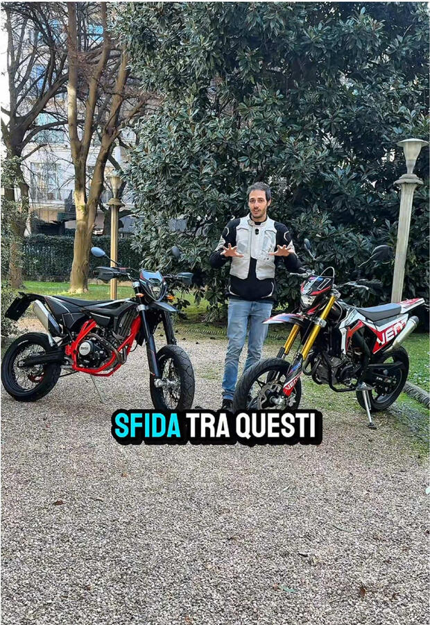 Beta e Vent: sfida tra motard 125! . . .
