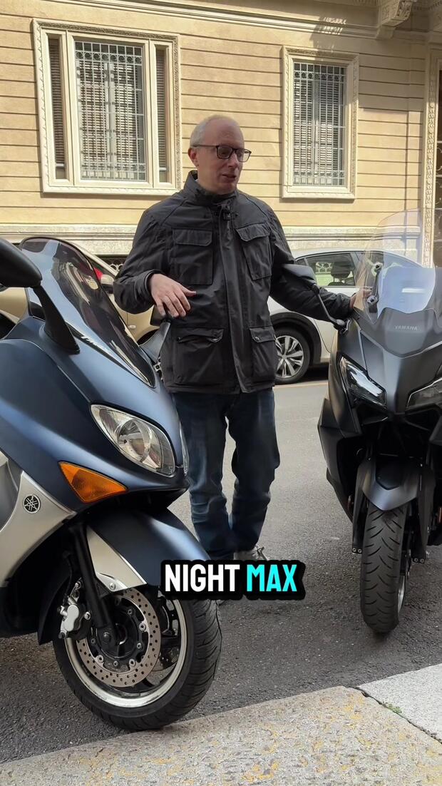 Yamaha TMax: quello “d’epoca” e quello di oggi, ecco come cambiano le dotazioni e le prestazioni! . . .