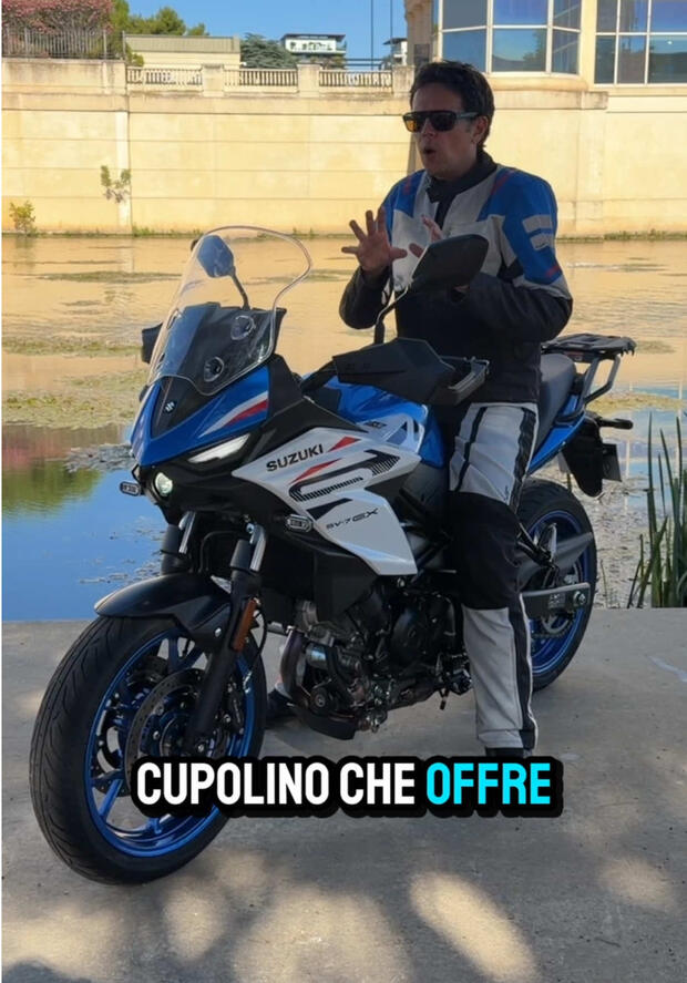 Suzuki SV-7GX: eccola! . . .