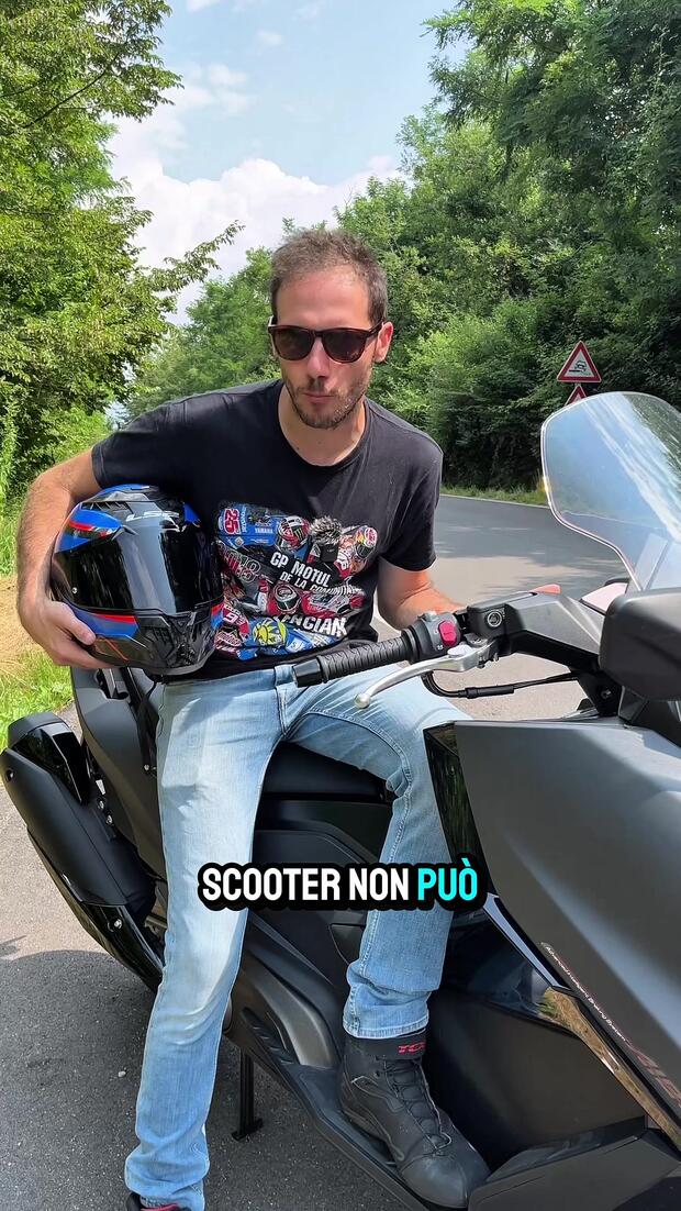Continua la MULTIPROVA del Kymco AK575 Premium! Il nostro Luca lo ha messo alla frusta su strade tutte curve . . .