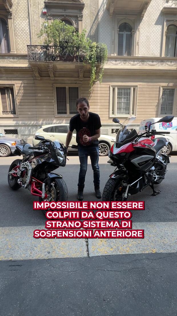 Bimota e quel leggendario forcellone anteriore: ecco la Tesi 3D messa a fianco alla H2 Tera