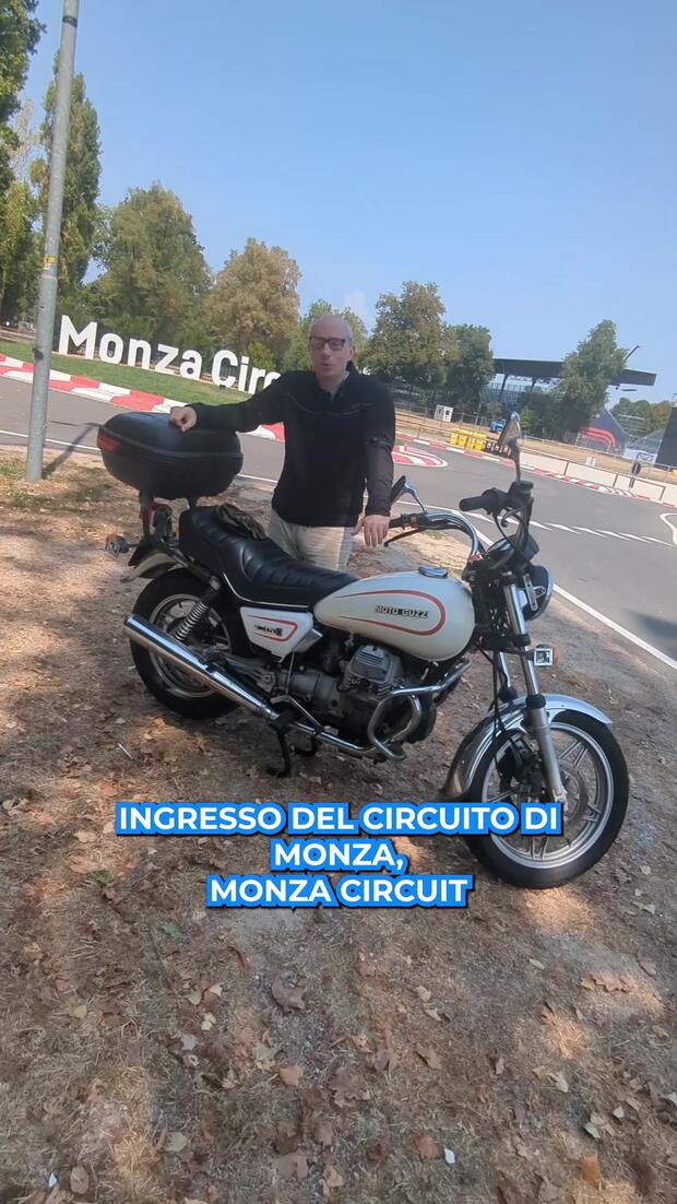 Cosa c’entra Moto Guzzi con il circuito di Monza? . . .