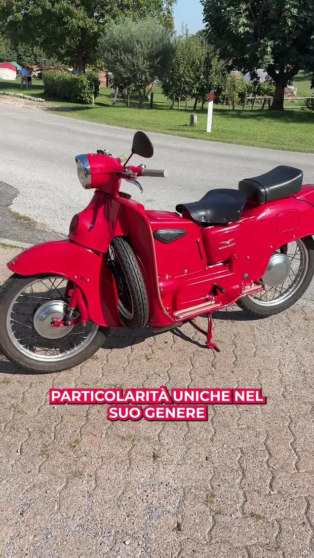 Il mitico Moto Guzzi Galletto! . . .