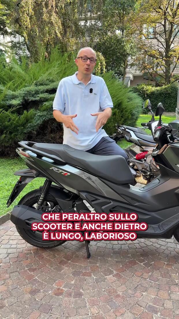 Il radiatore dello scooter: perché è di lato? . . .