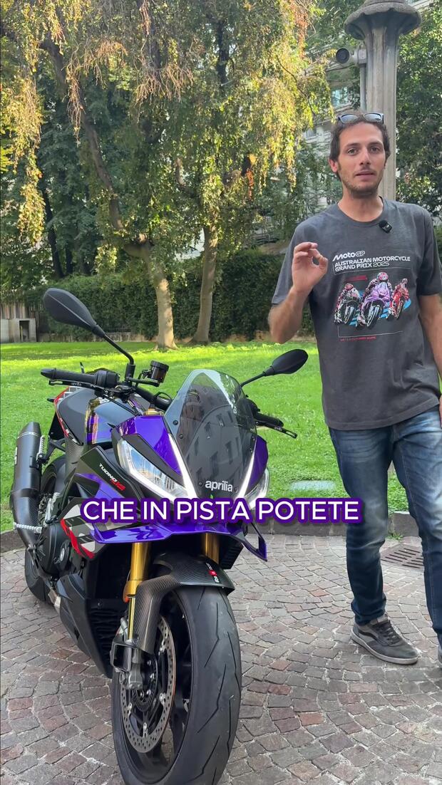 L’elettronica al top dell’Aprilia Tuono V4! . . .
