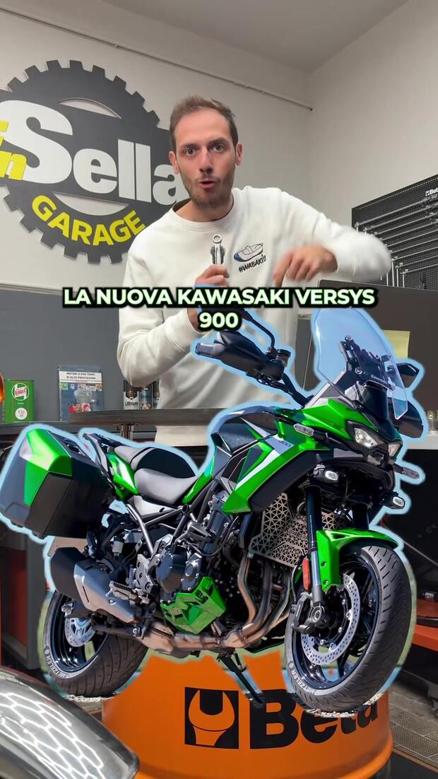 Arriva la nuova Kawasaki Versys 900! . . .