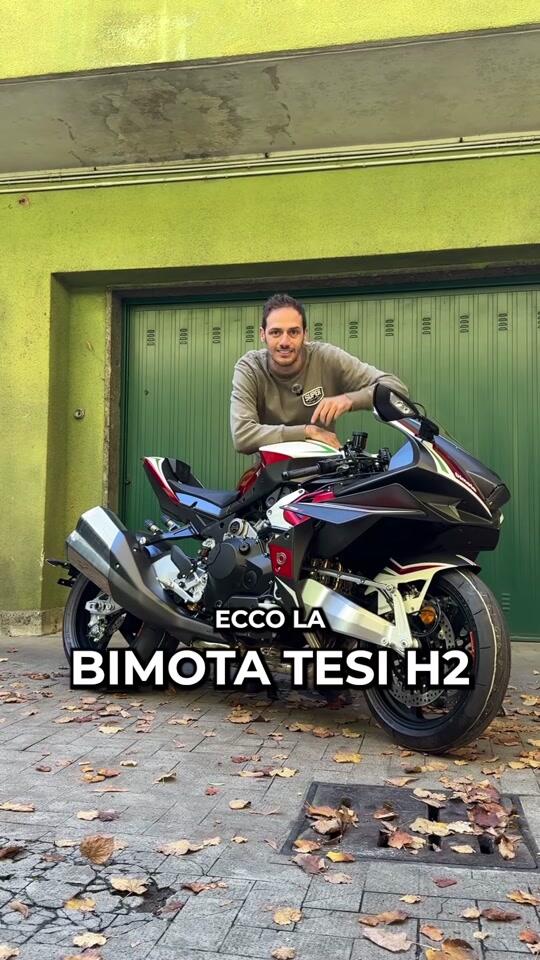 L’incredibile Bimota Tesi H2! . . .