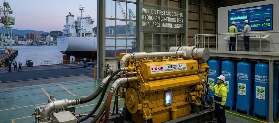 Kawasaki ecco la svolta: il maxi motore è a idrogeno