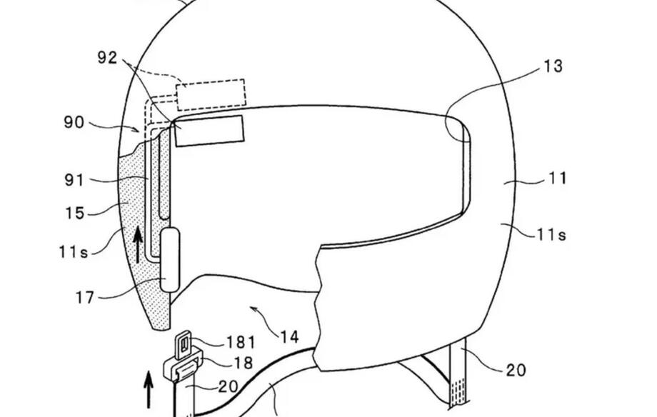 Idea geniale o folle? Il casco con la cintura di sicurezza