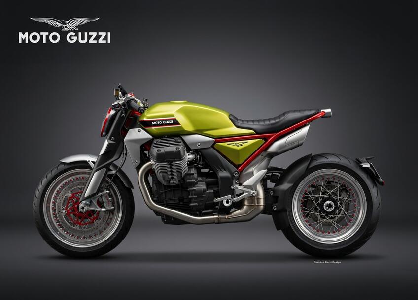 Moto Guzzi al testosterone: Obiboi sogna un V2 1.800