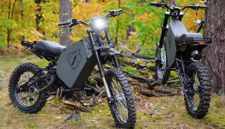 La moto elettrica anti drone è ucraina