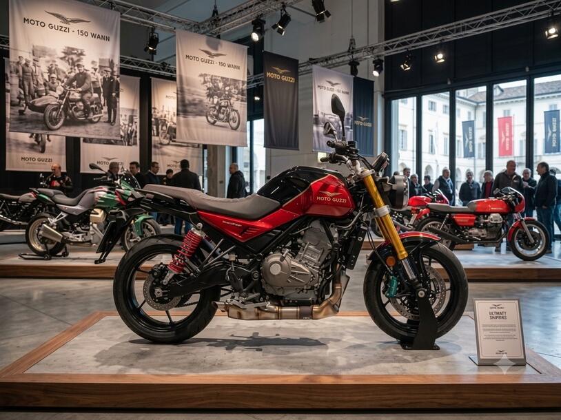 Moto Guzzi V50, il ritorno col bicilindrico parallelo 457