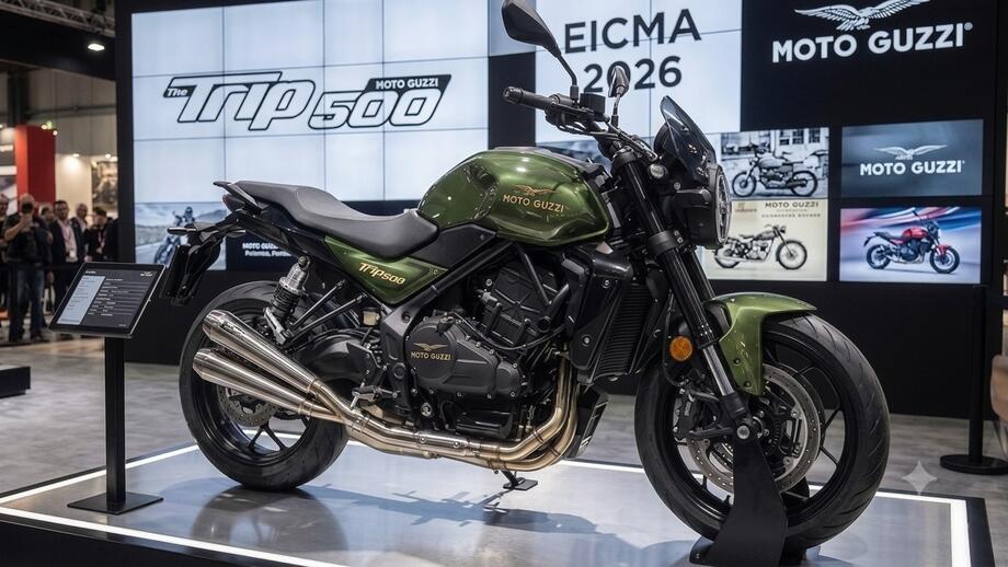 Moto Guzzi Trip 500, sarà prodotta in India l'erede della V50