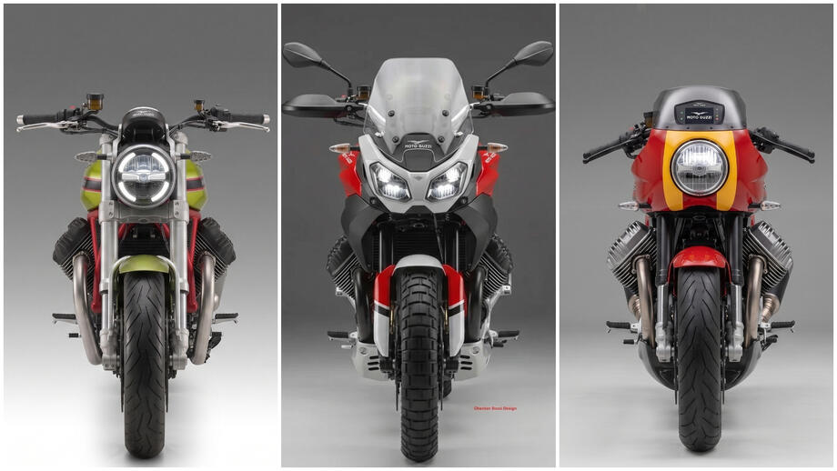 Moto Guzzi V85 TT: la nuova famiglia secondo Oberdan Bezzi