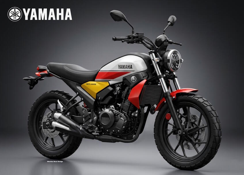 Yamaha MT-025: la baby scrambler sognata da Oberdan Bezzi