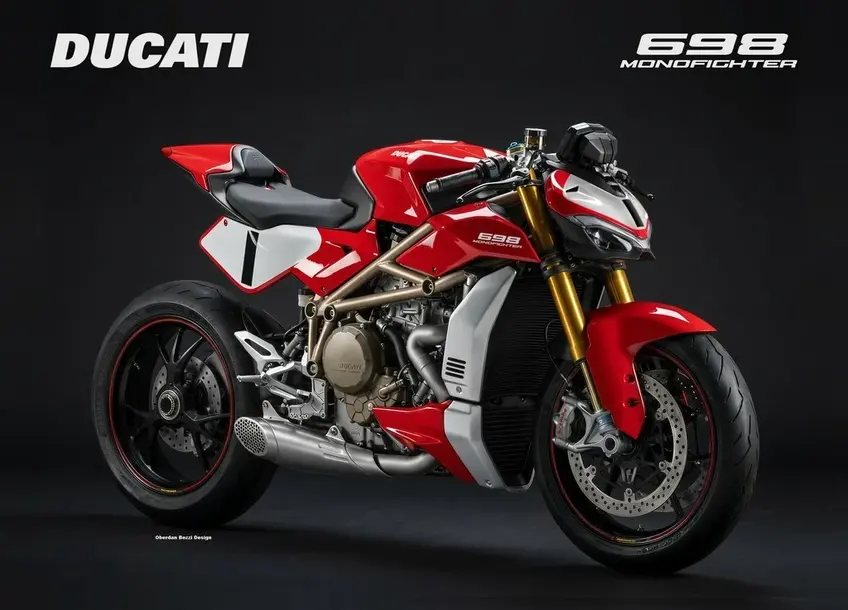 Ducati 698 Monofighter: la naked che manca a Borgo Panigale Bezzi ce l'ha già pronta