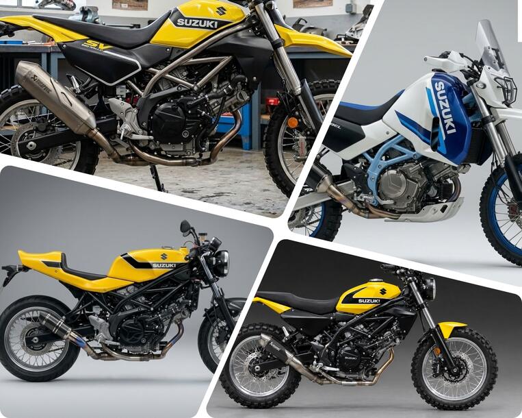 Suzuki SV 650 addio, anzi no. 4 idee troppo belle per essere vere