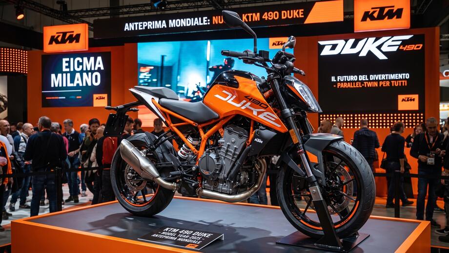 KTM 490 Duke: il bicilindrico si fa (finalmente) strada
