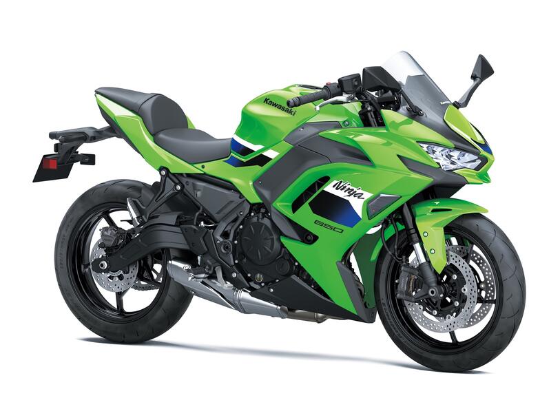 La Kawasaki Ninja 650 si rifà il davanzale: forcella e freni sono tutti nuovi